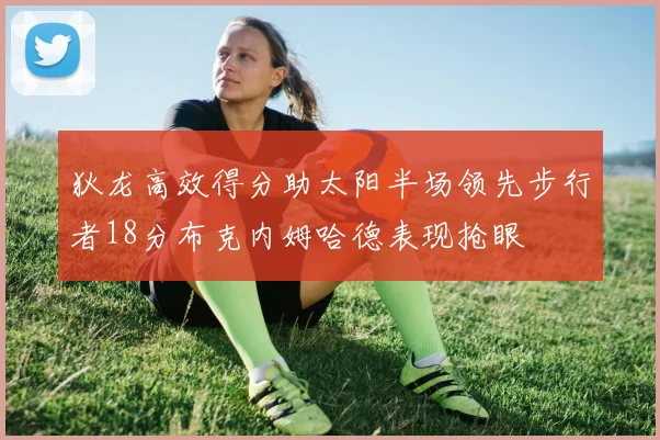 狄龙高效得分助太阳半场领先步行者18分布克内姆哈德表现抢眼
